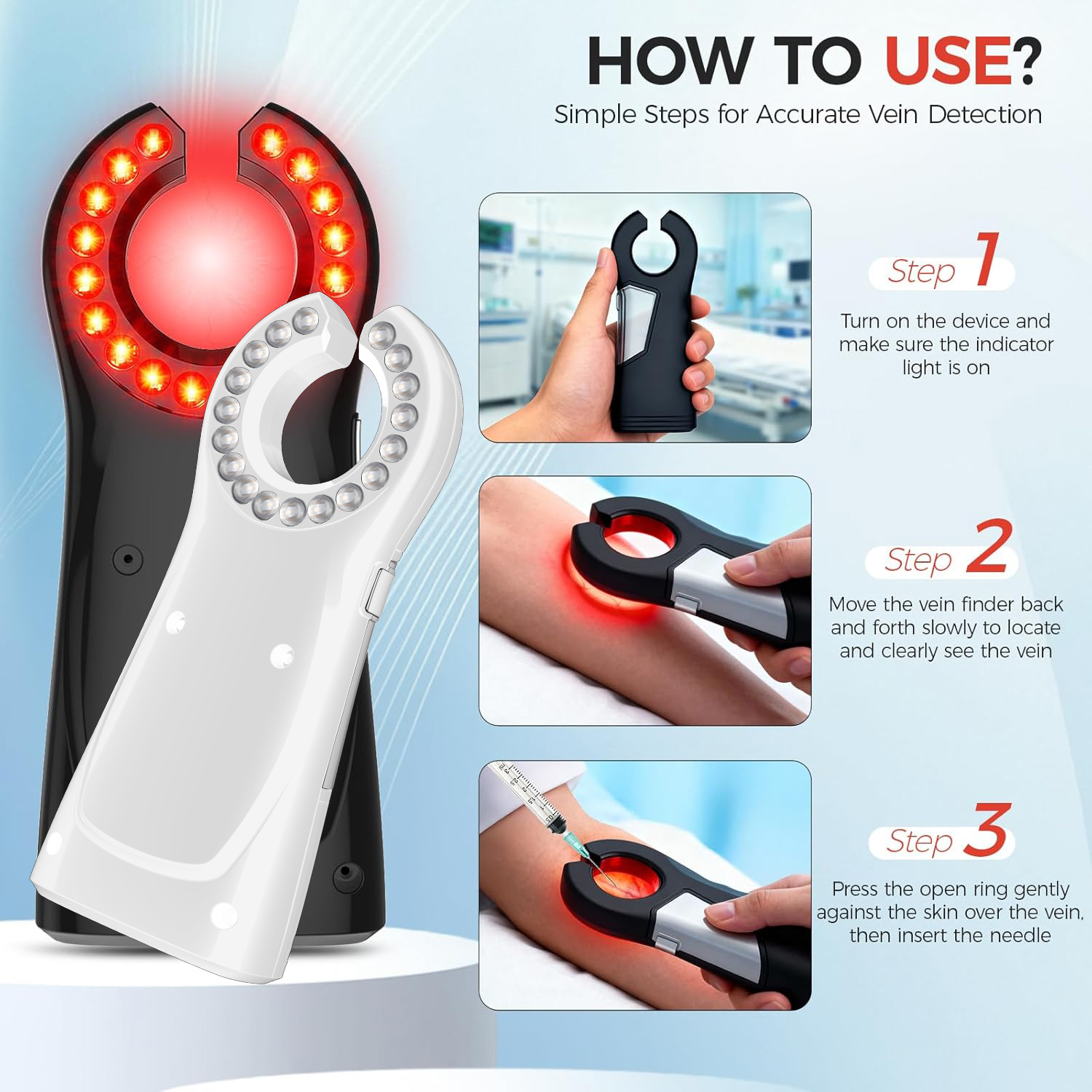 Medical Laboratory Science - Wireless Vein Finder - Portable Medical