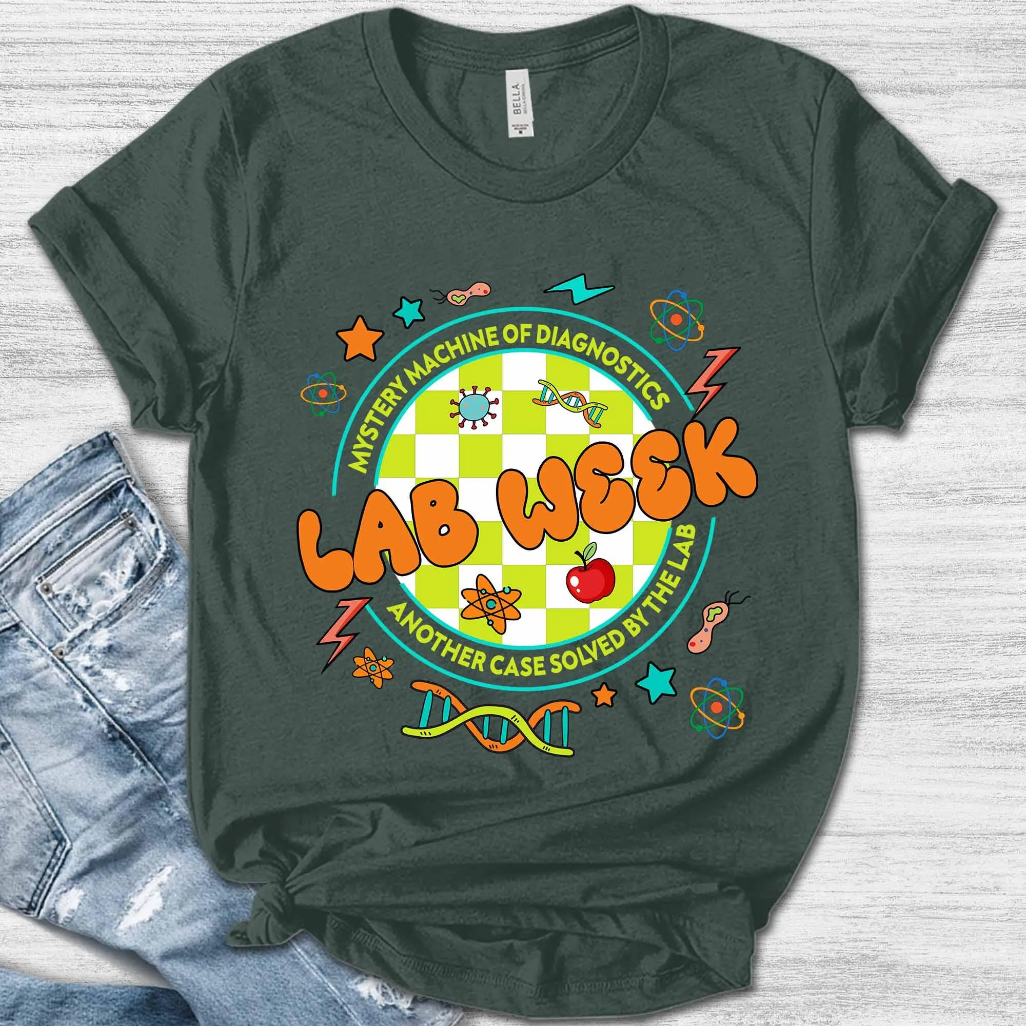 Lab Week 2025 T Shirt Tech Tea - Medical Lab Week 2025 ulasan dan harga
