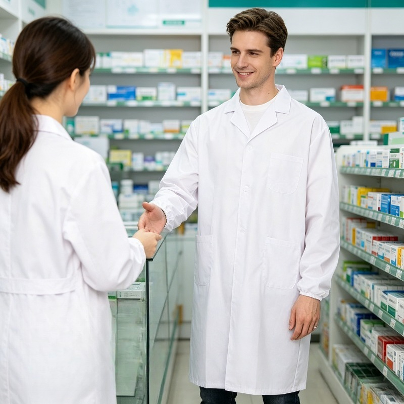 Uisex Laboratory Waterproof Wh - Medical Lab Research ulasan dan harga