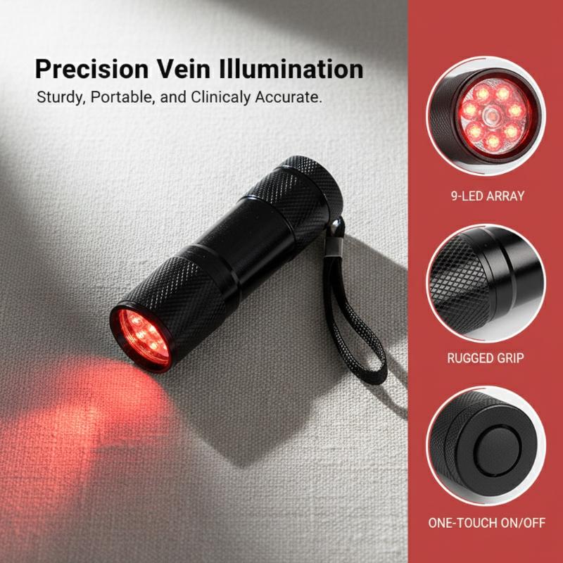 Medical Grade LED Vein Finder  - Medical Laboratory Science ulasan dan harga